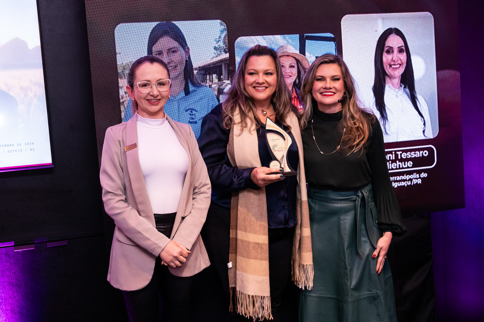 Nara Rodrigues — vencedora da categoria Mulher Cooperativista no 1º Prêmio Campo e Batom