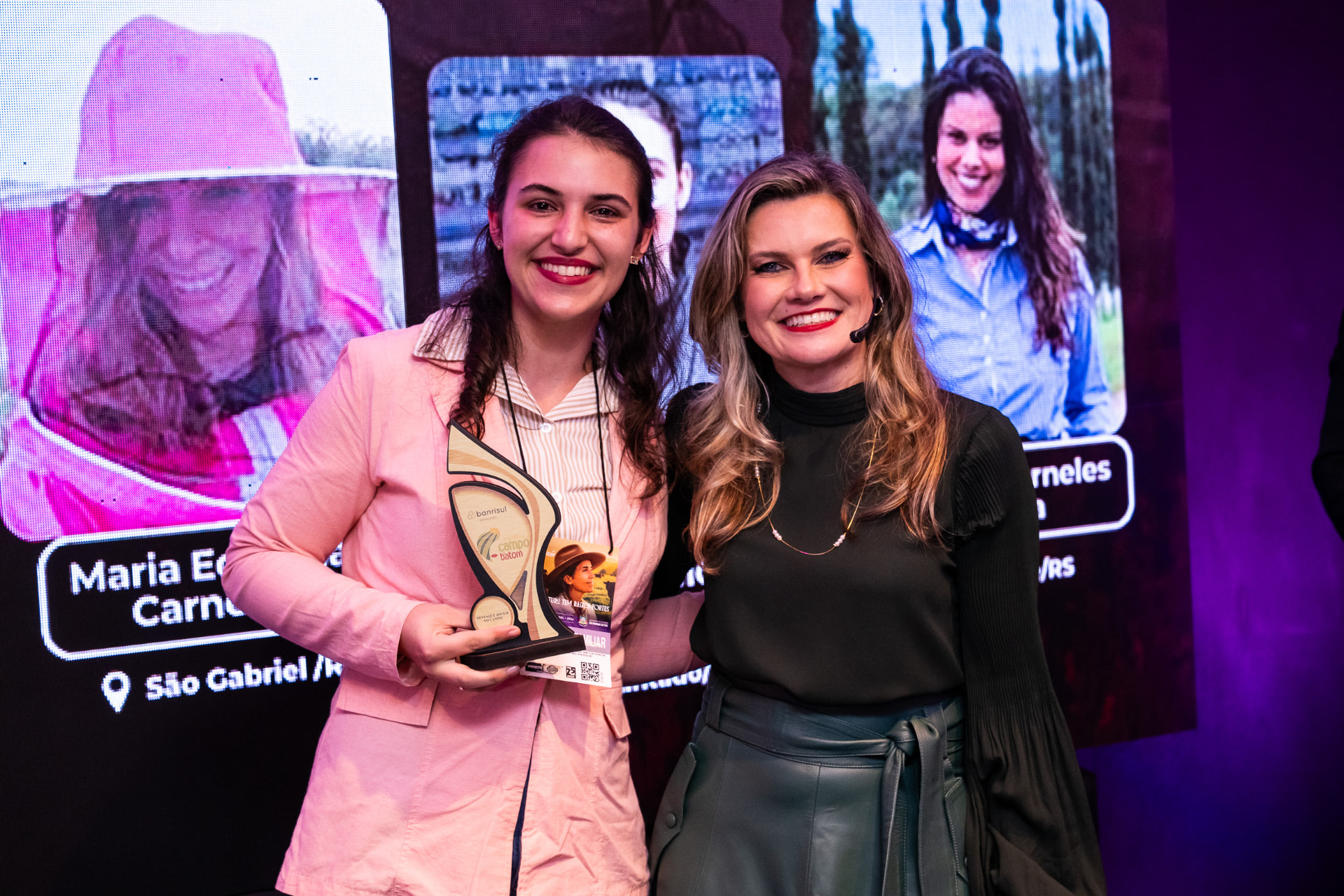 Melina Sleifer — vencedora da categoria Destaque Jovem no Campo no 1º Prêmio Campo e Batom